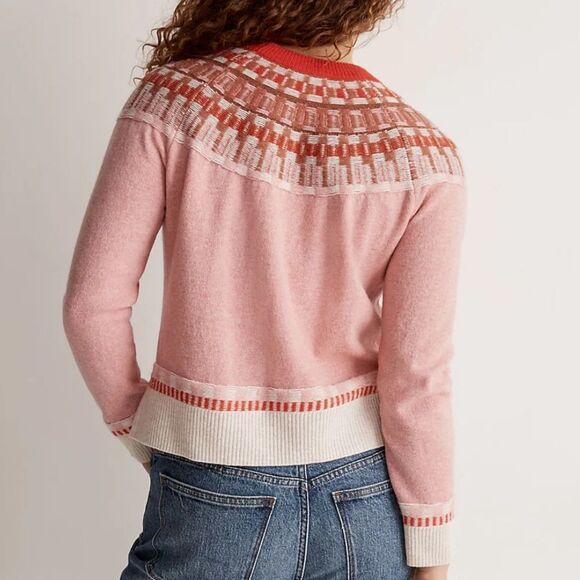 Madewell Fair Isle Mayer Pullover Sweater - Picture 2 of 10
